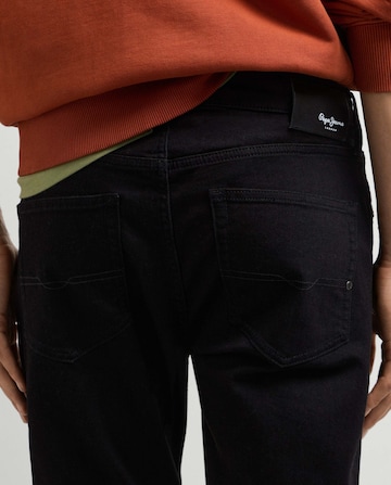 Pepe Jeans - Tapered Vaquero en negro