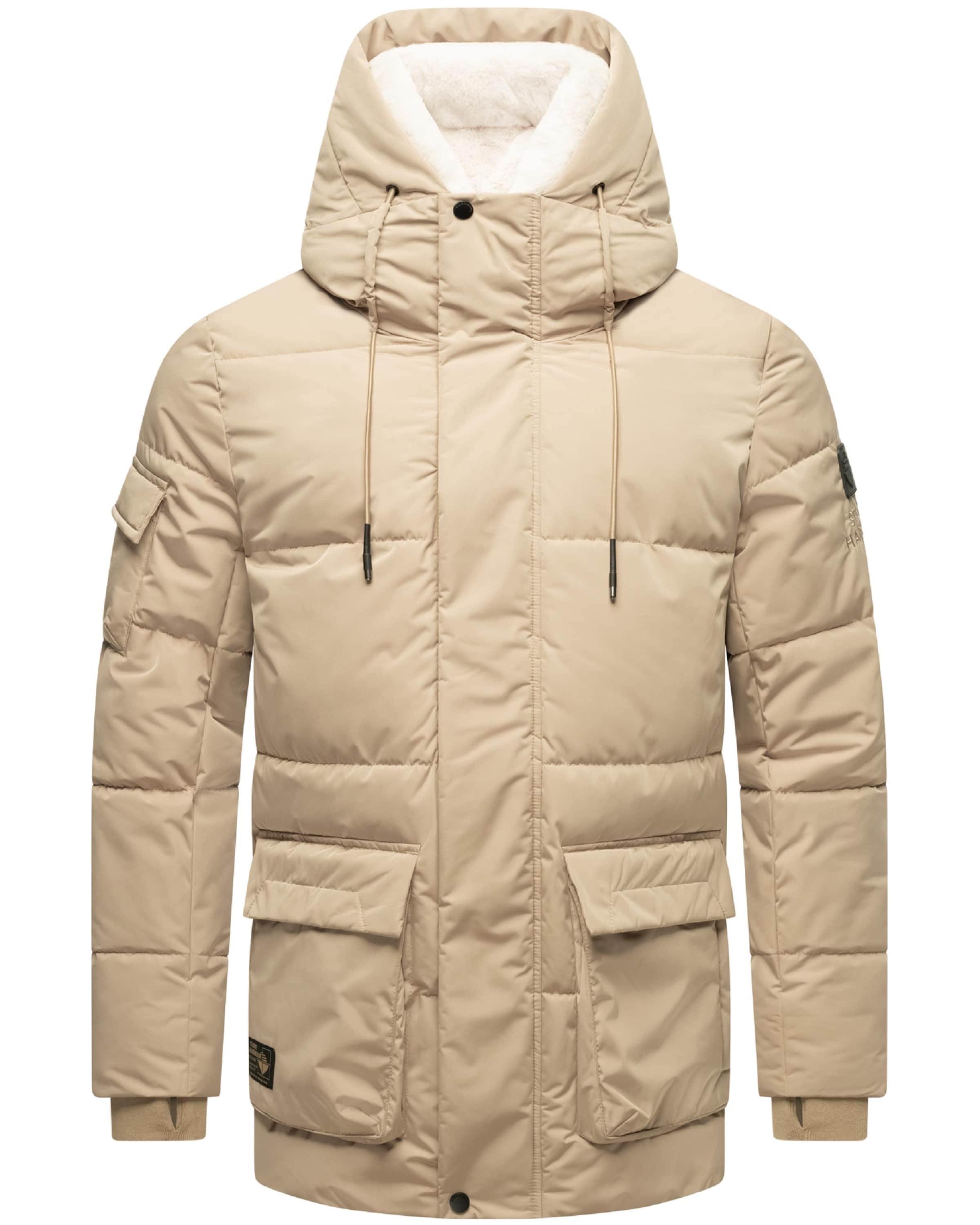 STONE HARBOUR Vinterjacka 'Lauro XX' i beige