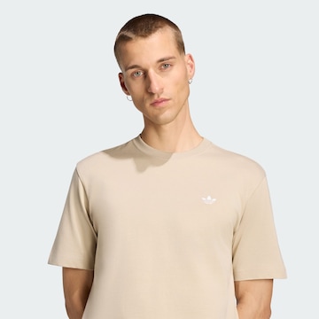 ADIDAS ORIGINALS Koszulka 'Trefoil Essentials' w kolorze beżowy