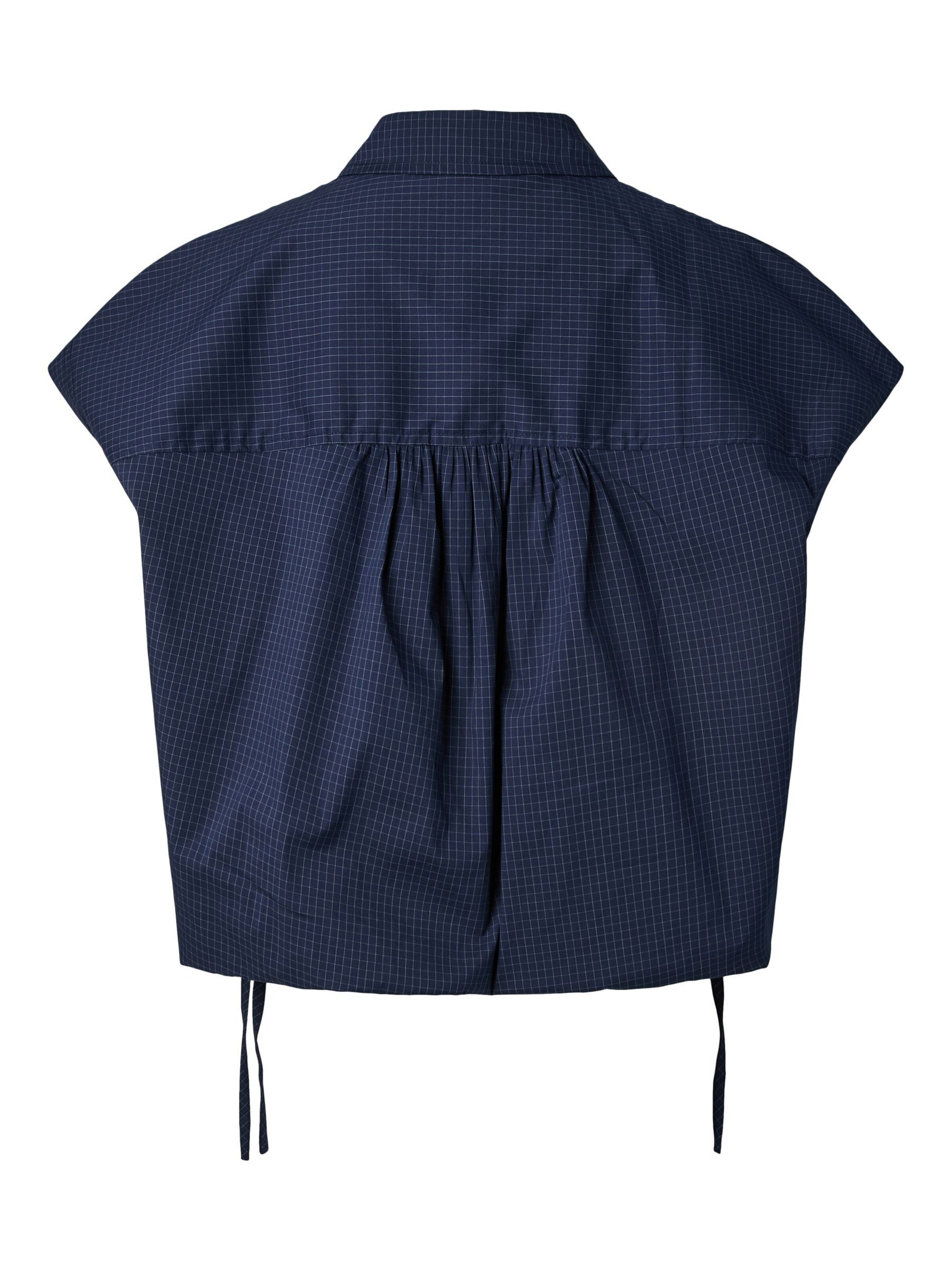 YAS Blouse 'YASLeona' in Blauw