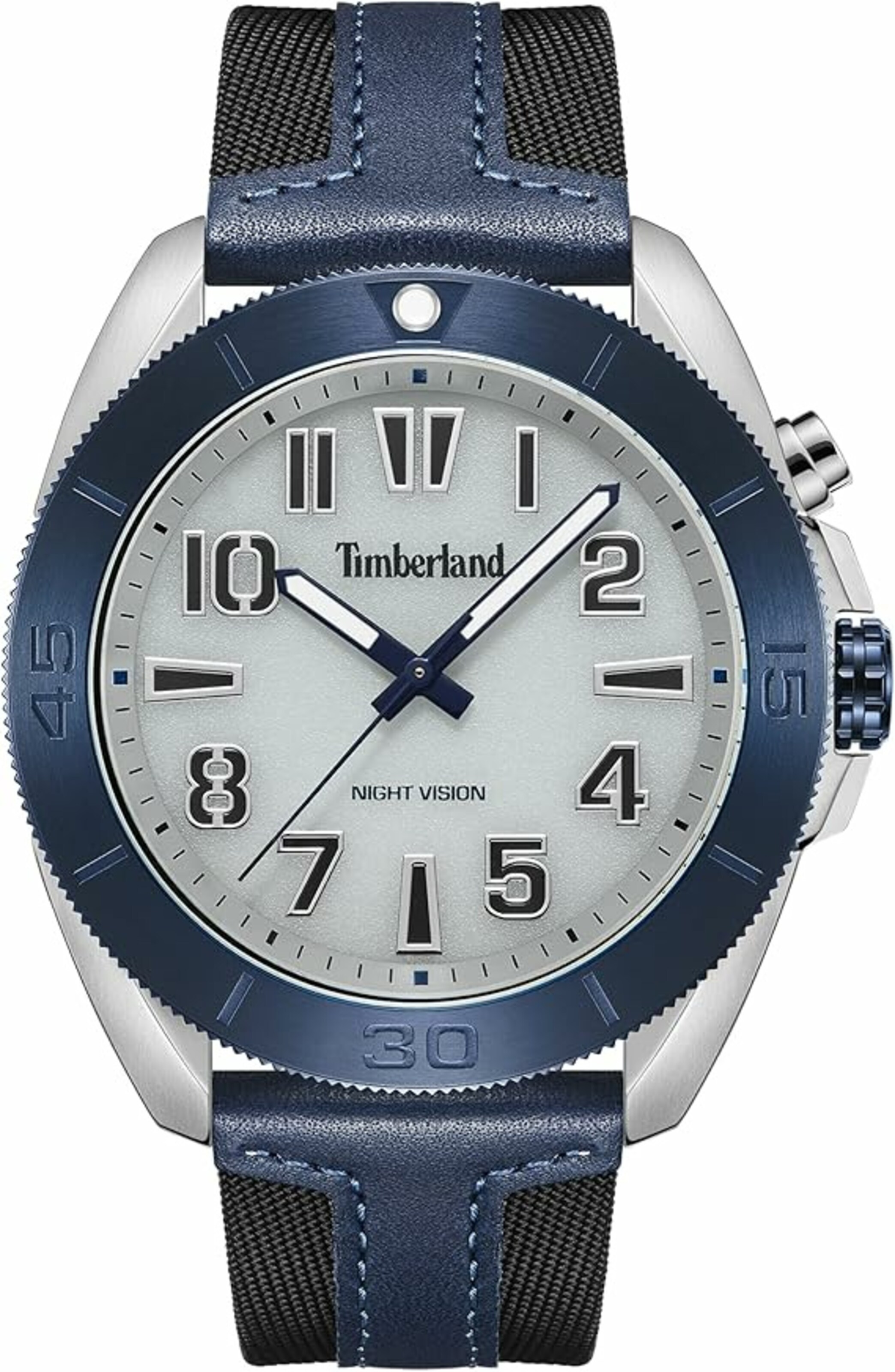 TIMBERLAND Analoog horloge in Blauw: voorkant