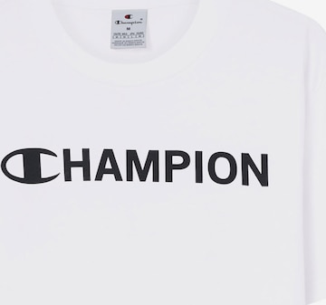 balta Champion Authentic Athletic Apparel Marškinėliai: priekis