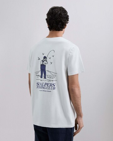 Scalpers T-shirt 'Scfishing Tee' i vit