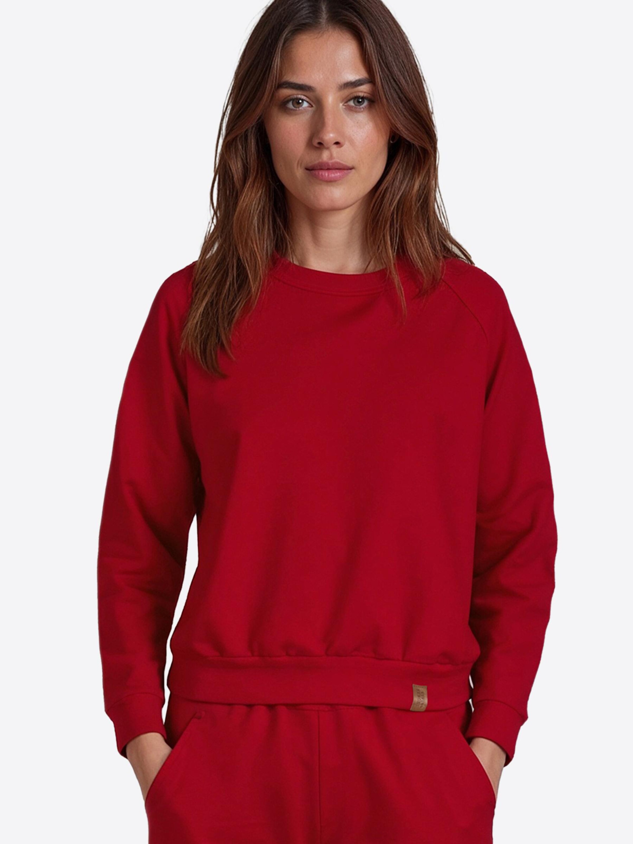 Vivisence Sweatshirt '9004' in Red: front
