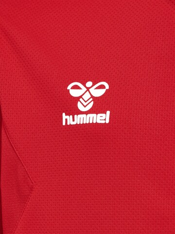 Hummel Sportief sweatvest 'Authentic' in Rood