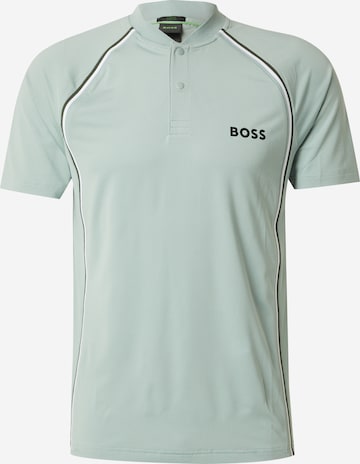BOSS - Camiseta 'Pariq' en verde: frente
