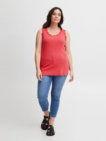 Fransa Curve - Top en rojo