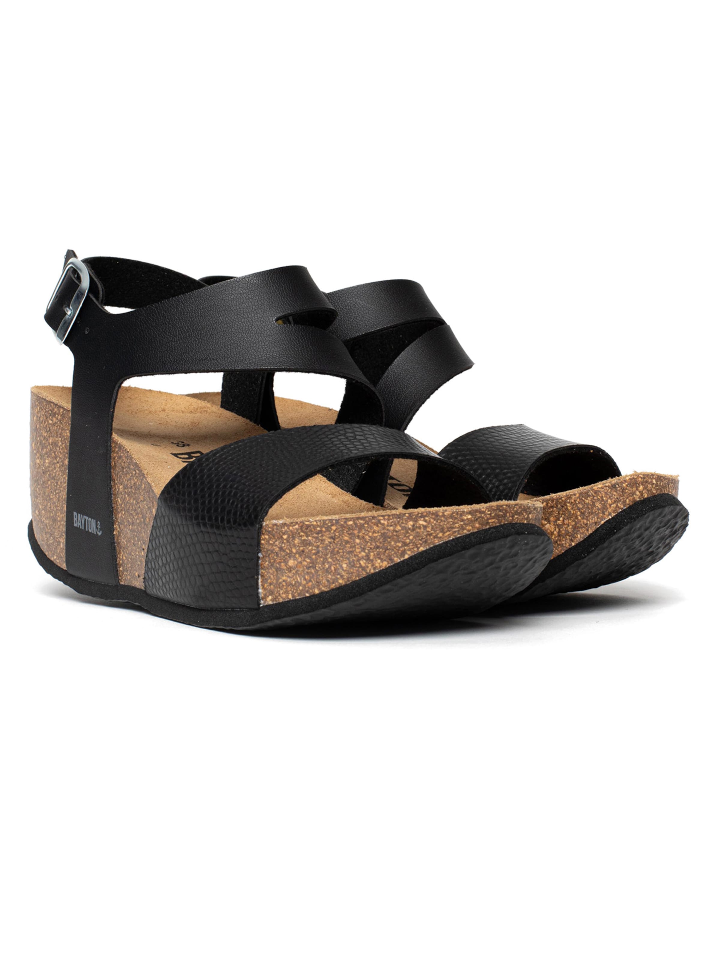 Sandale 'Ibiza' de la Bayton pe negru