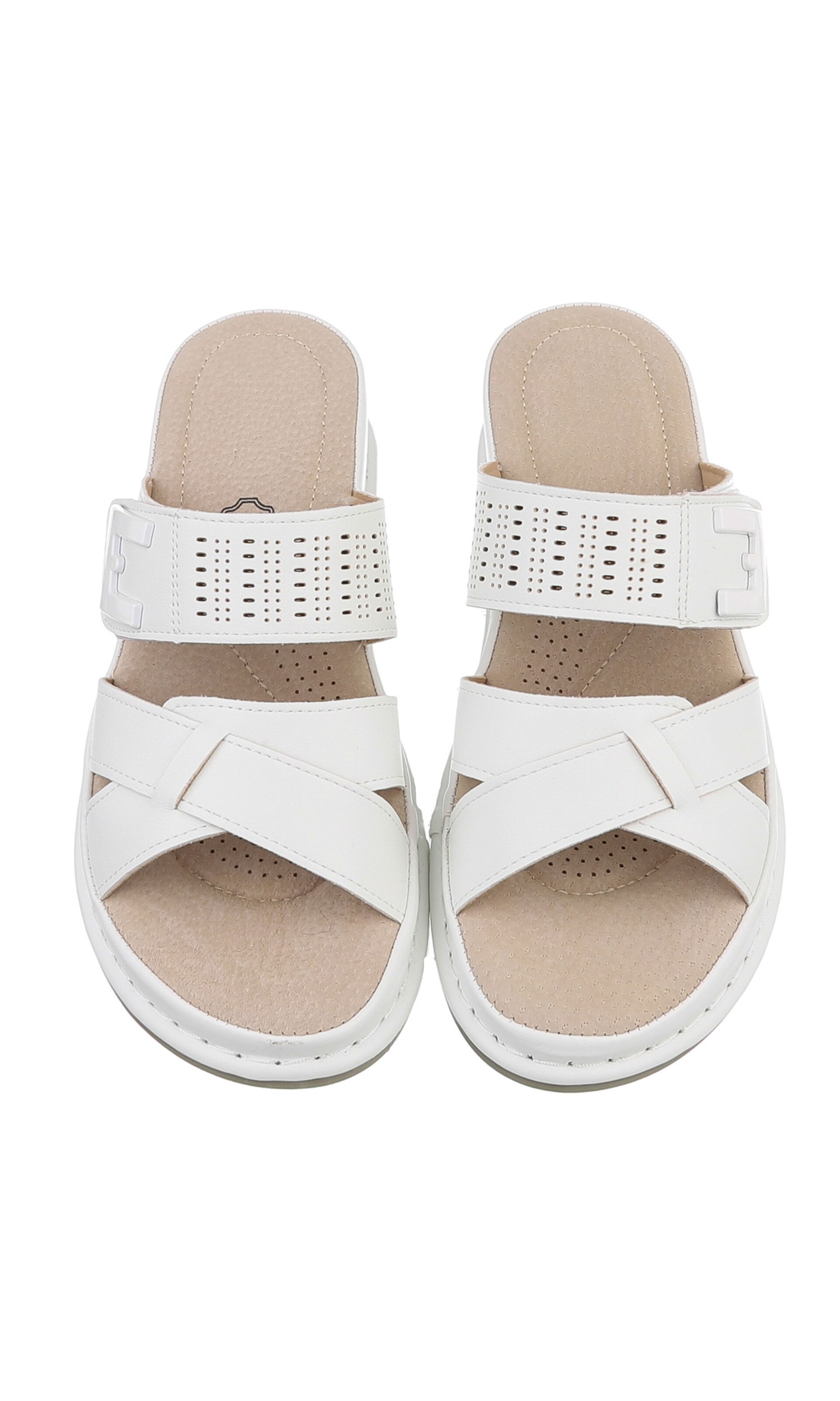 Ital-Design Mules in White