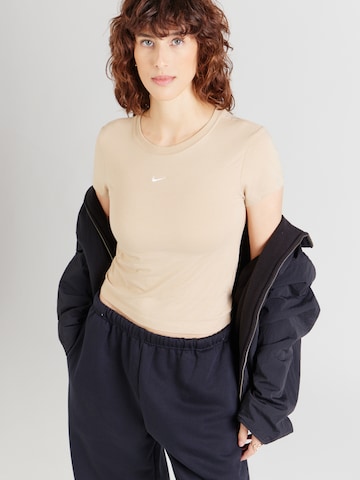 Nike SportswearMajica 'Chill' - bež boja: prednji dio