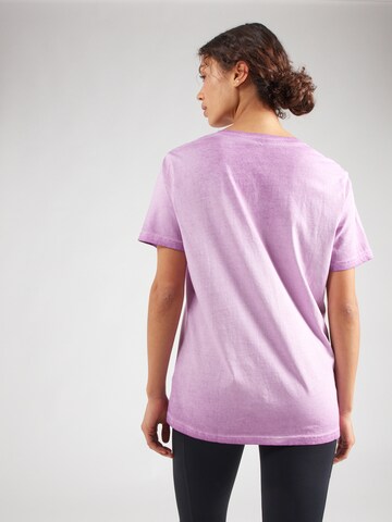 T-shirt fonctionnel SKECHERS en violet : derrière