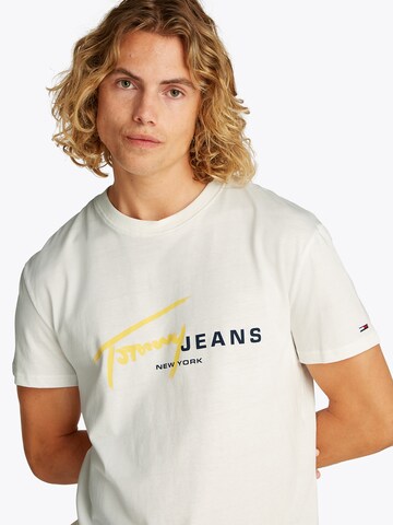 Maglietta di Tommy Jeans in bianco