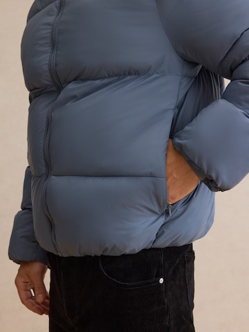 DAN FOX APPAREL Winter jacket 'John' in Blue