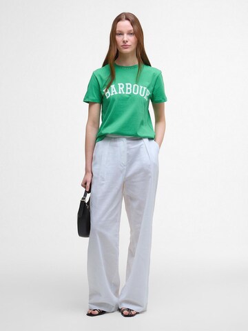 Barbour Футболка 'Bailey' в Зеленый