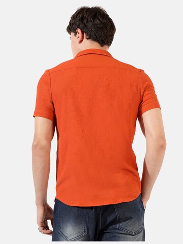 Regular fit Camicia 'David' di Campus Sutra in rosso