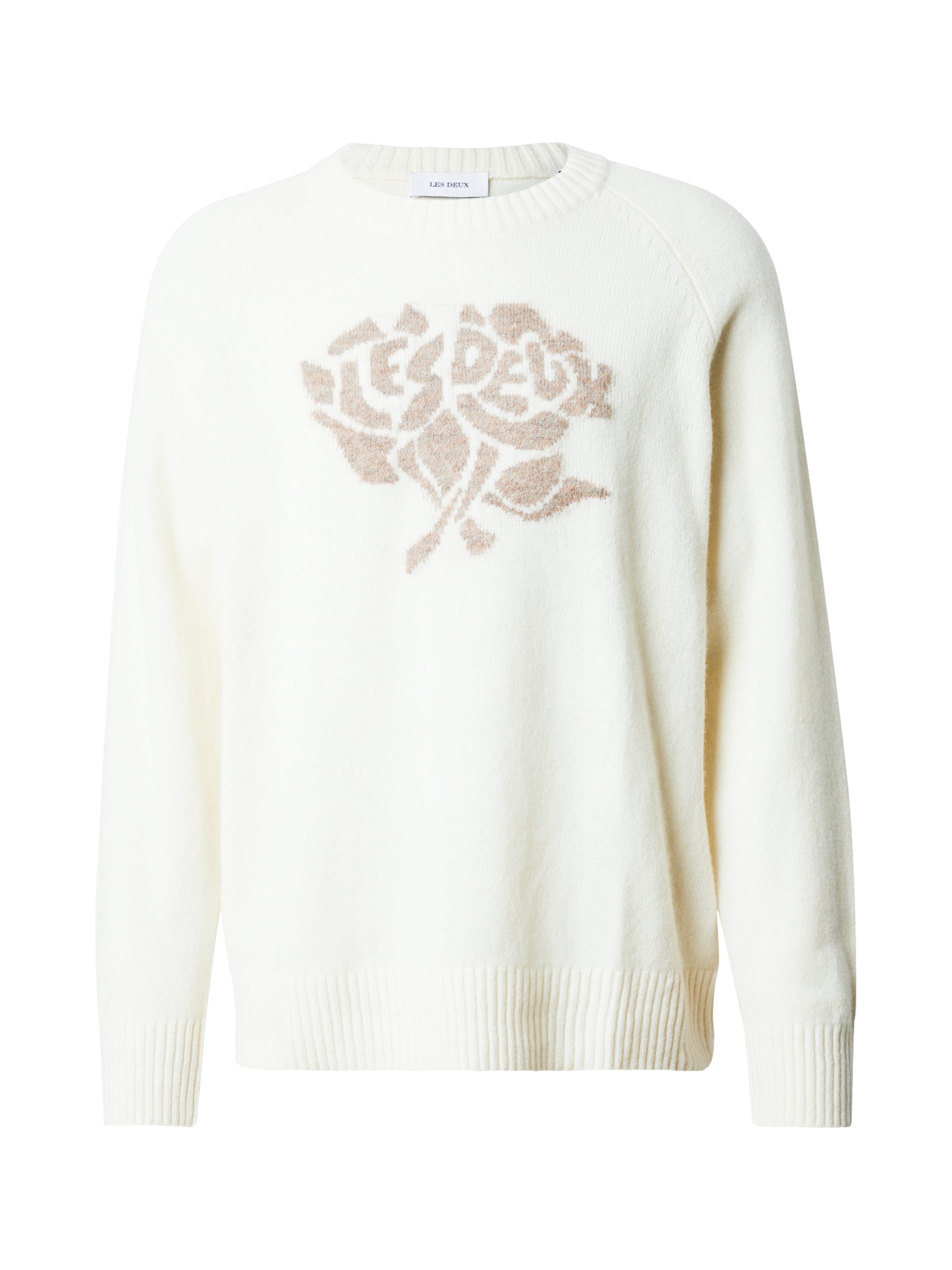 Les Deux Trui 'Felipe' in Beige: voorkant