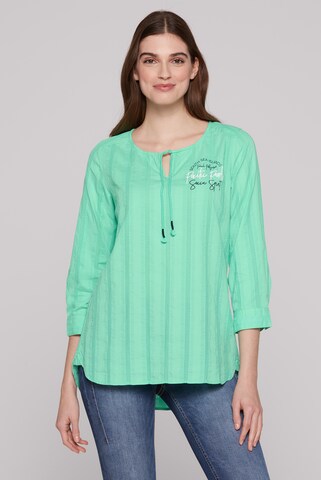 Soccx Tunic in Green: front