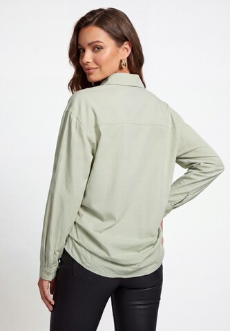 faina - Blusa em verde