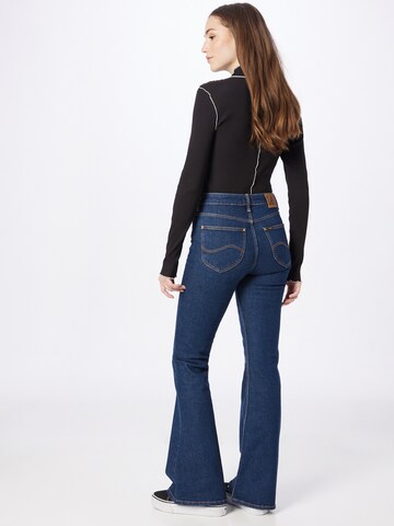 Lee Flared Jeans 'BREESE' in Blau