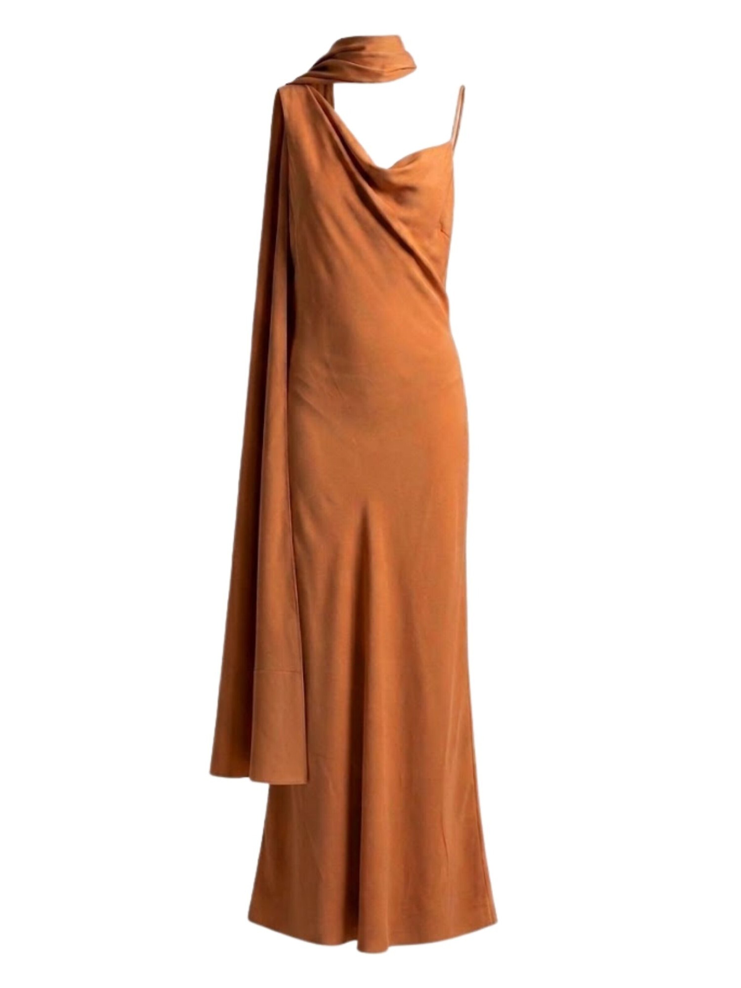Abito da cocktail 'Tangalle Dress' di Nisia PartyWear in arancione: frontale