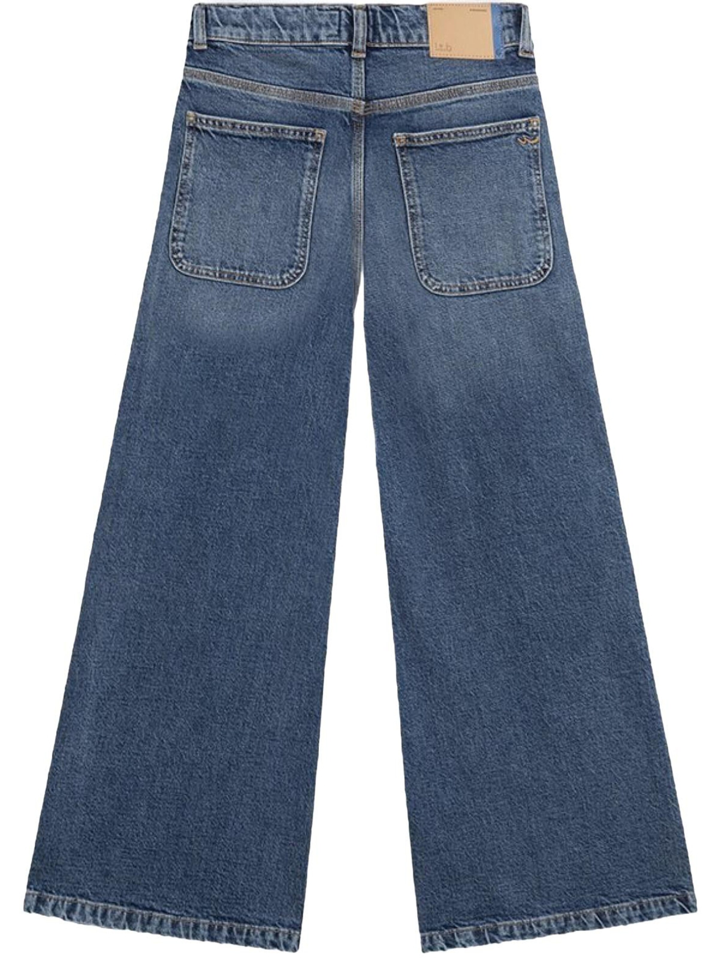 LTB Jeans - Loosefit Vaquero 'LTB Jeans Floren G High Waist Wide Leg Jeanshose' en azul