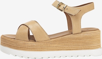 INUOVO Sandale in Beige