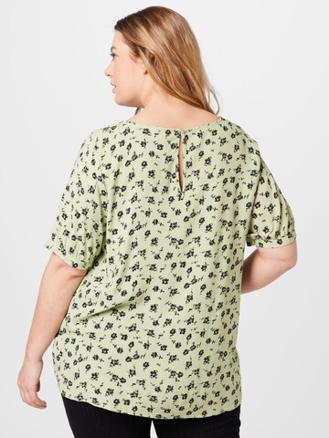 ONLY Carmakoma Blouse 'MEGAN' in Groen