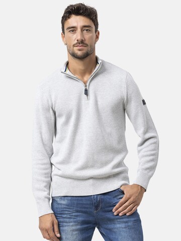 Pull-over 'CP290' CIPO & BAXX en gris : devant