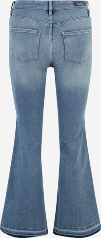 Only Petite Flared Jeans 'TIGER' in Blau