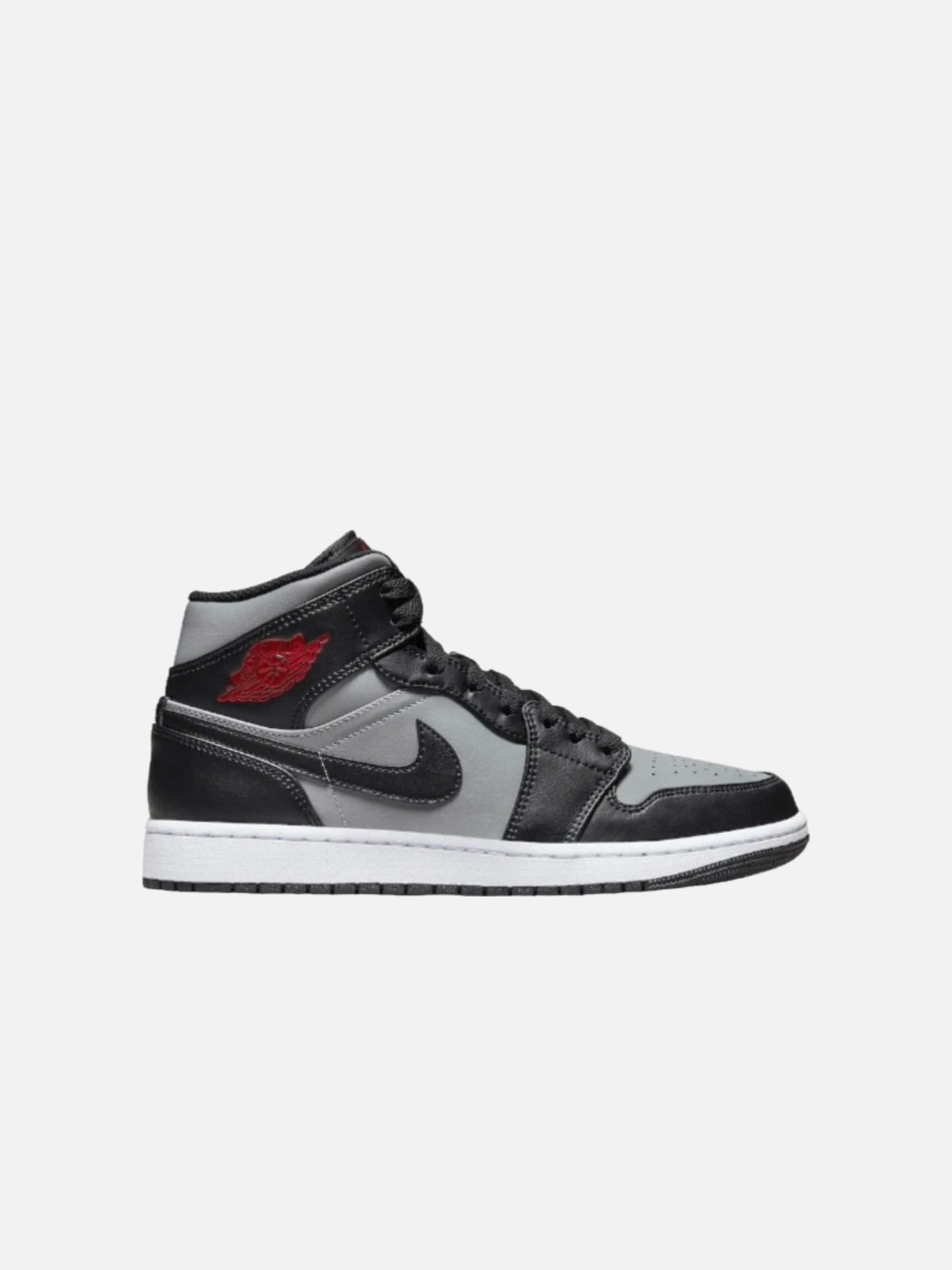 Baskets hautes 'Air Jordan 1' Jordan en gris : devant