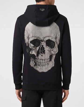 Philipp Plein - Casaco em moletão 'Skull' em preto