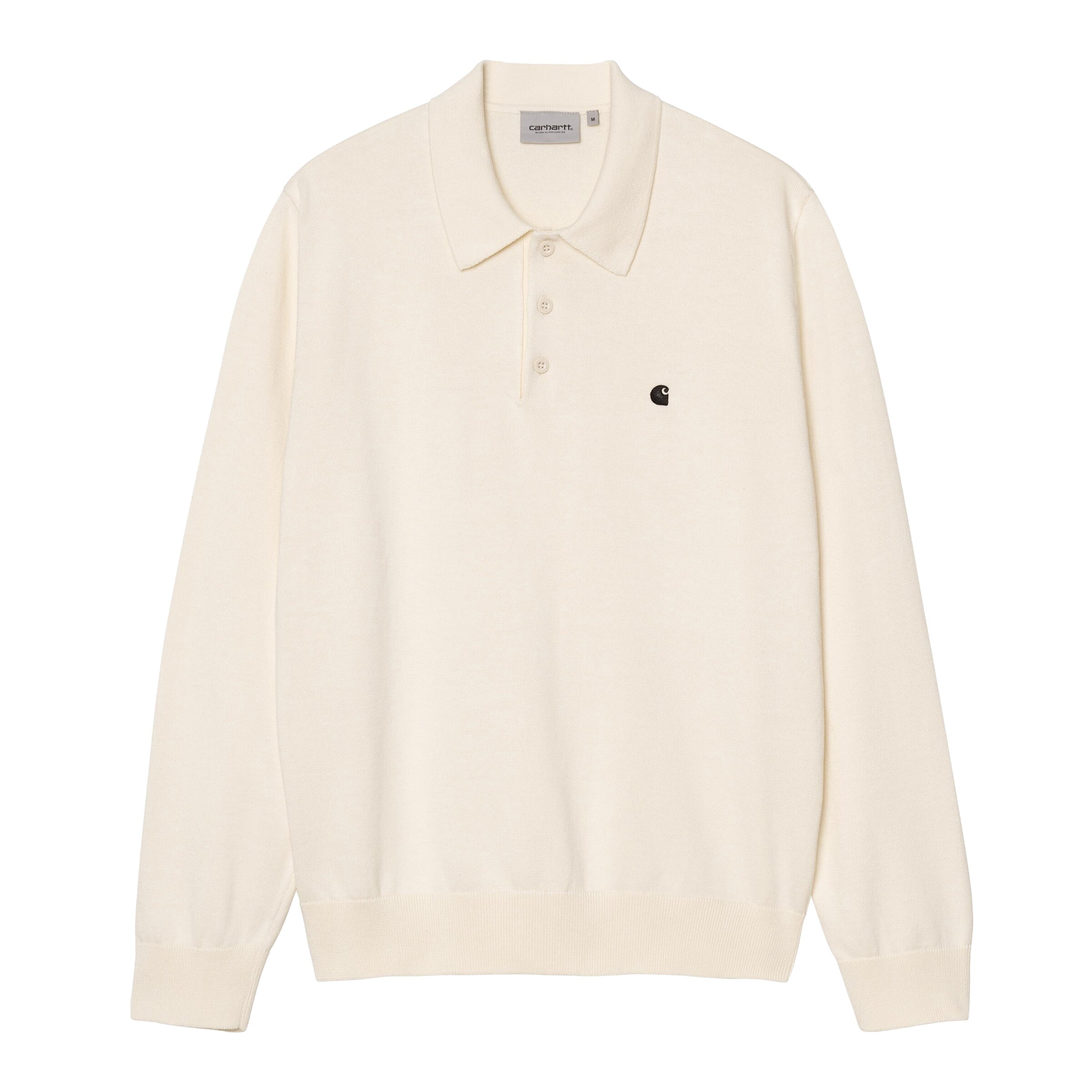 Carhartt WIP Poloshirt 'L/S Madison' in beige, Produktansicht