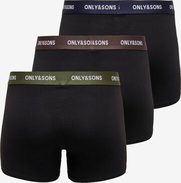 Only & Sons Boxer shorts 'Fitz' in Black