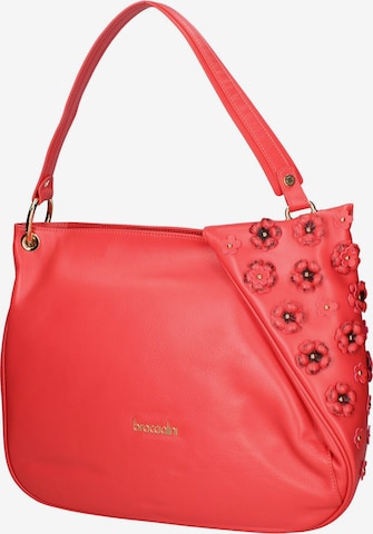 Borsa a spalla di Braccialini in rosso: frontale