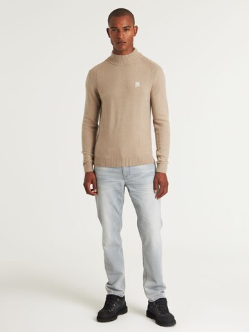 Pull-over 'Trace Mock' CHASIN' en marron