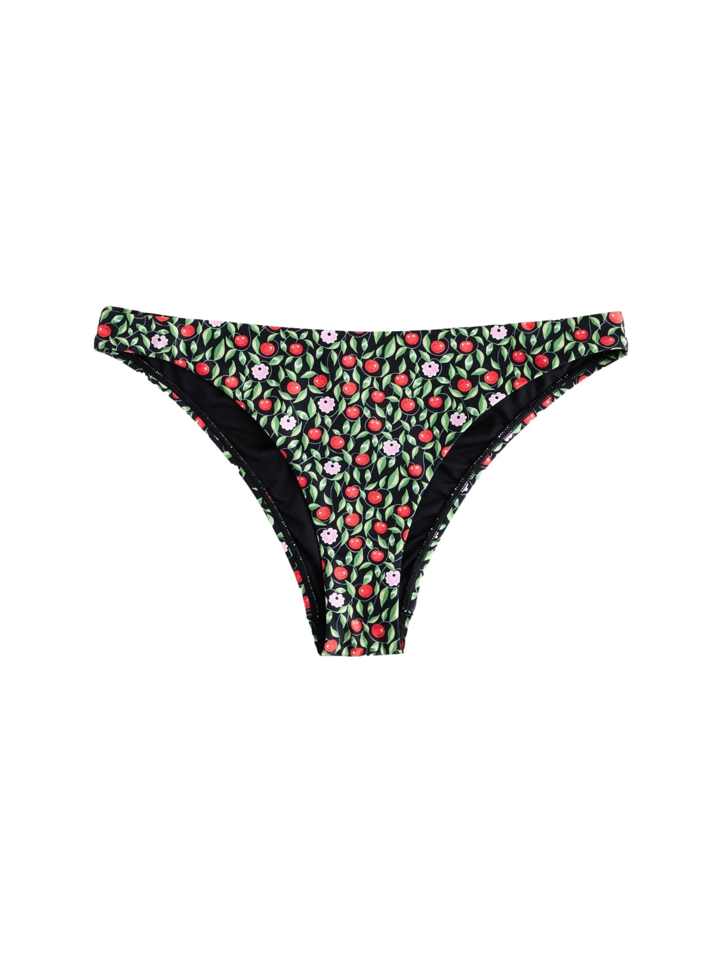 Next Bikinihose 'Cath Kidston' in Schwarz: Vorderseite