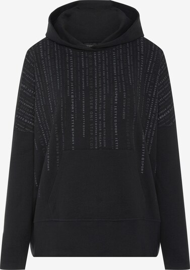 Jette Sport Sweatshirt in grau / schwarz, Produktansicht
