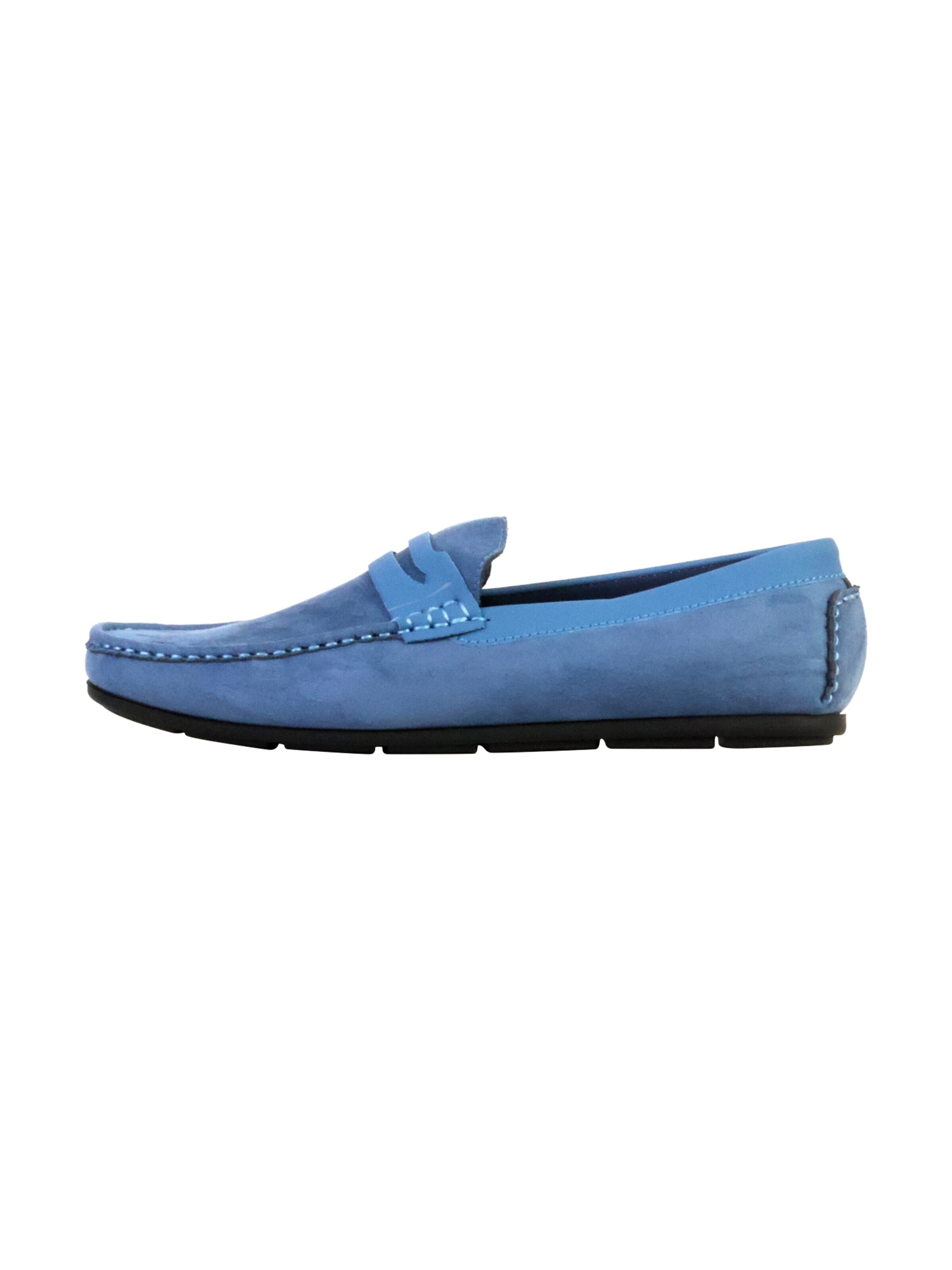 Elong Slipper‌‌ in Blau: Vorderseite