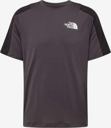 THE NORTH FACE Functioneel shirt in Grijs: voorkant