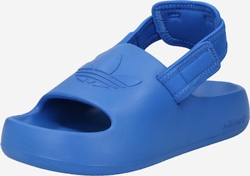 ADIDAS ORIGINALS Sandals & Slippers 'Adifom Adilette' in Blue: front