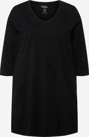 Ulla Popken Shirt in Schwarz: Vorderseite