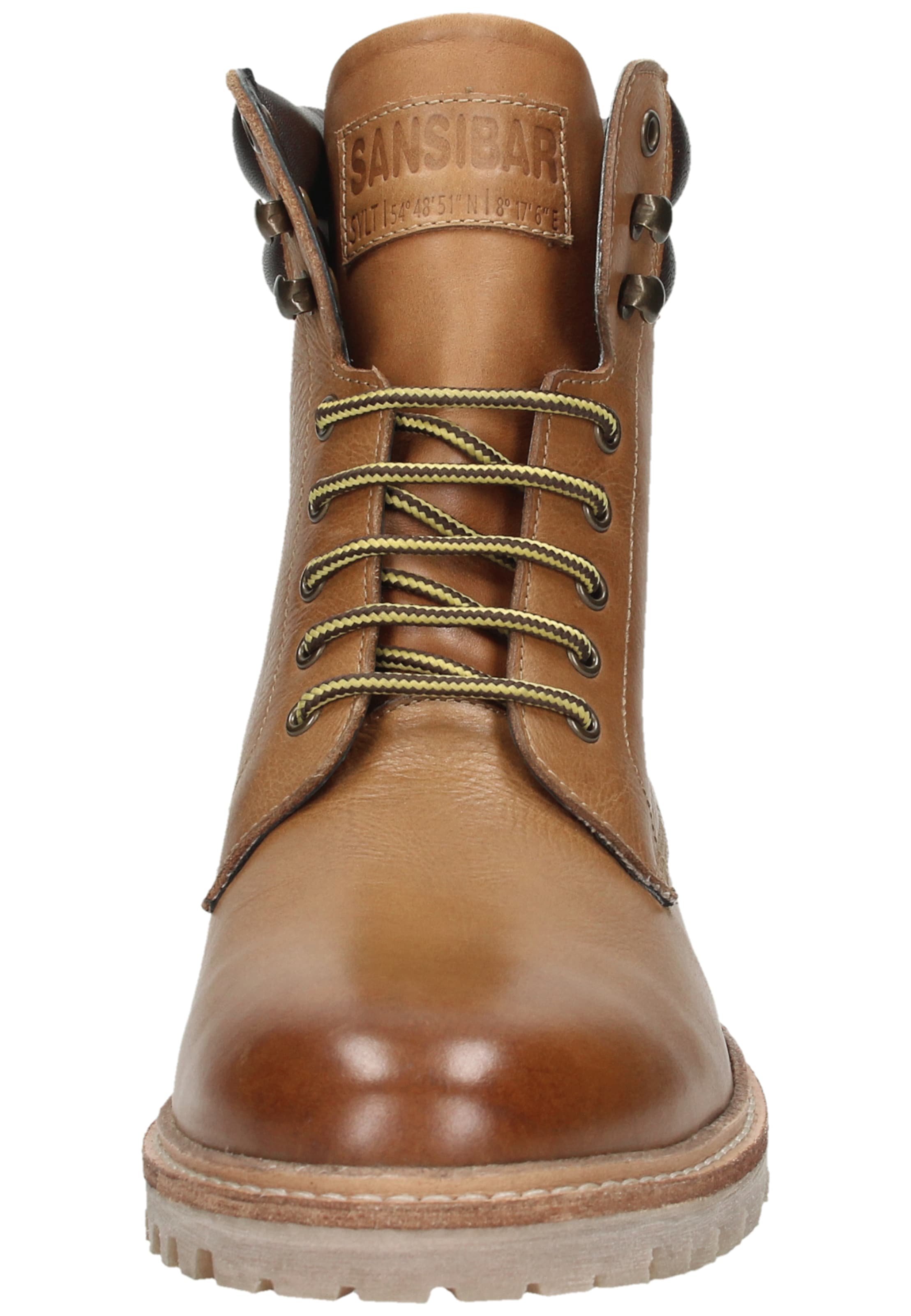 Bottines à lacets SANSIBAR en marron