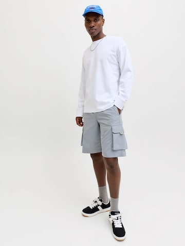 JACK & JONES - regular Pantalón cargo en gris