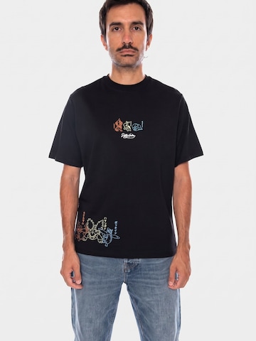 DOLLY NOIRE Shirt 'STARTERS EVOLUTION TEE POKÉMON' in Black