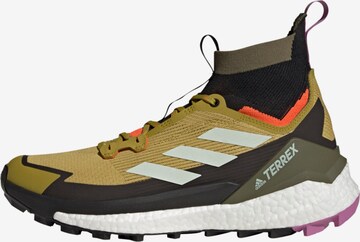 ADIDAS TERREX Boots 'Free Hiker 2.0' in Groen: voorkant