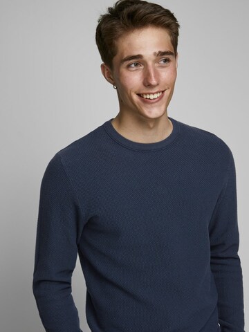 JACK & JONES Regular fit Trui 'Aaron' in Blauw