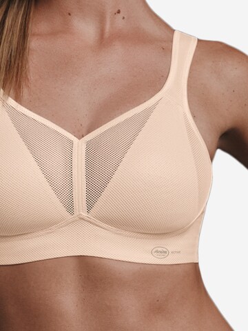 ANITA Bustier BH 'Air Control mit Delta Pad Sport' in Roze