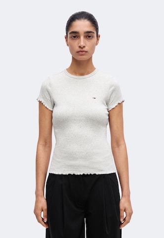 Tommy Jeans Särk, värv hall: eest vaates