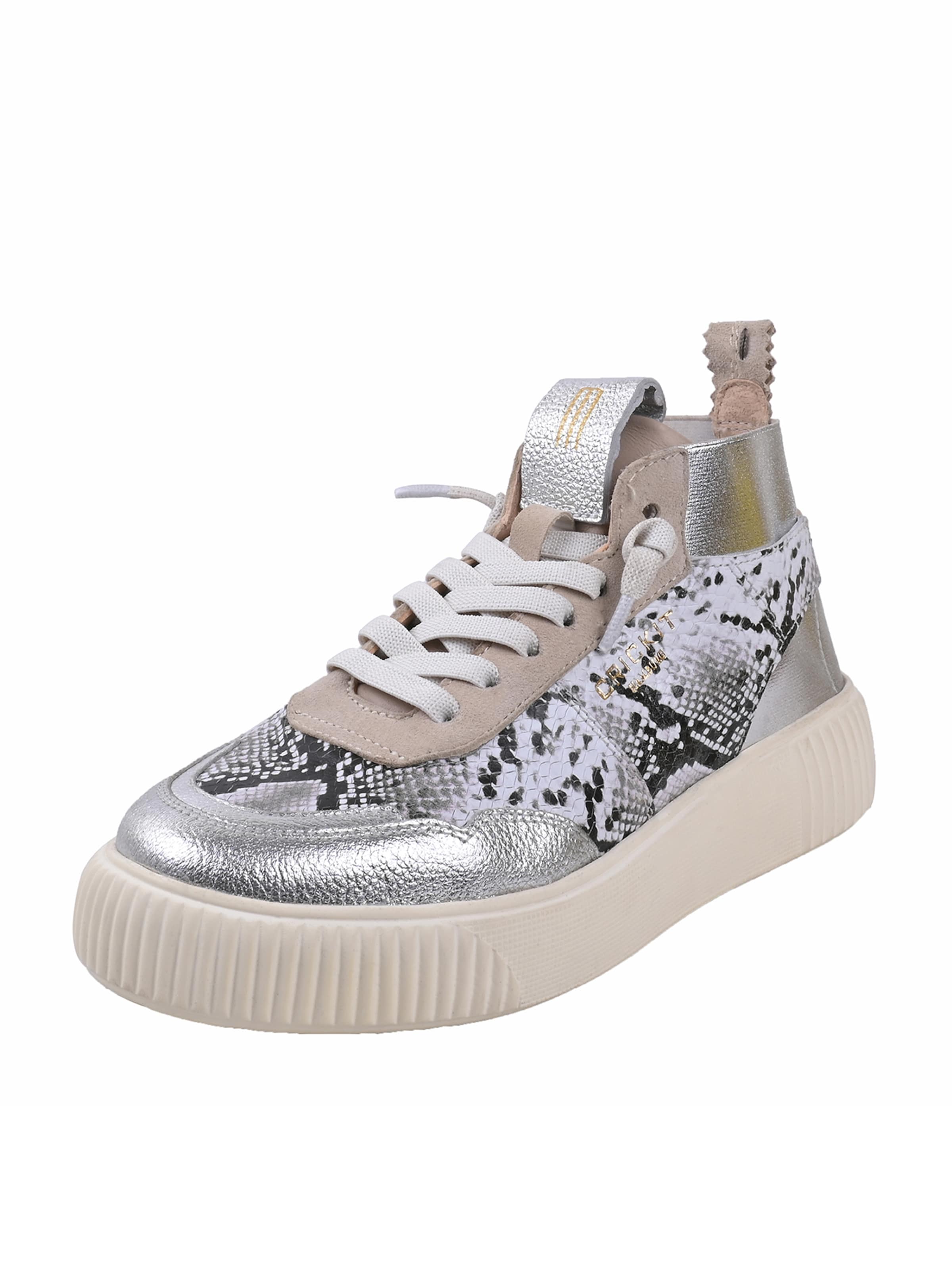 Crickit Sneakers hoog ' REBEKA ' in Beige: voorkant