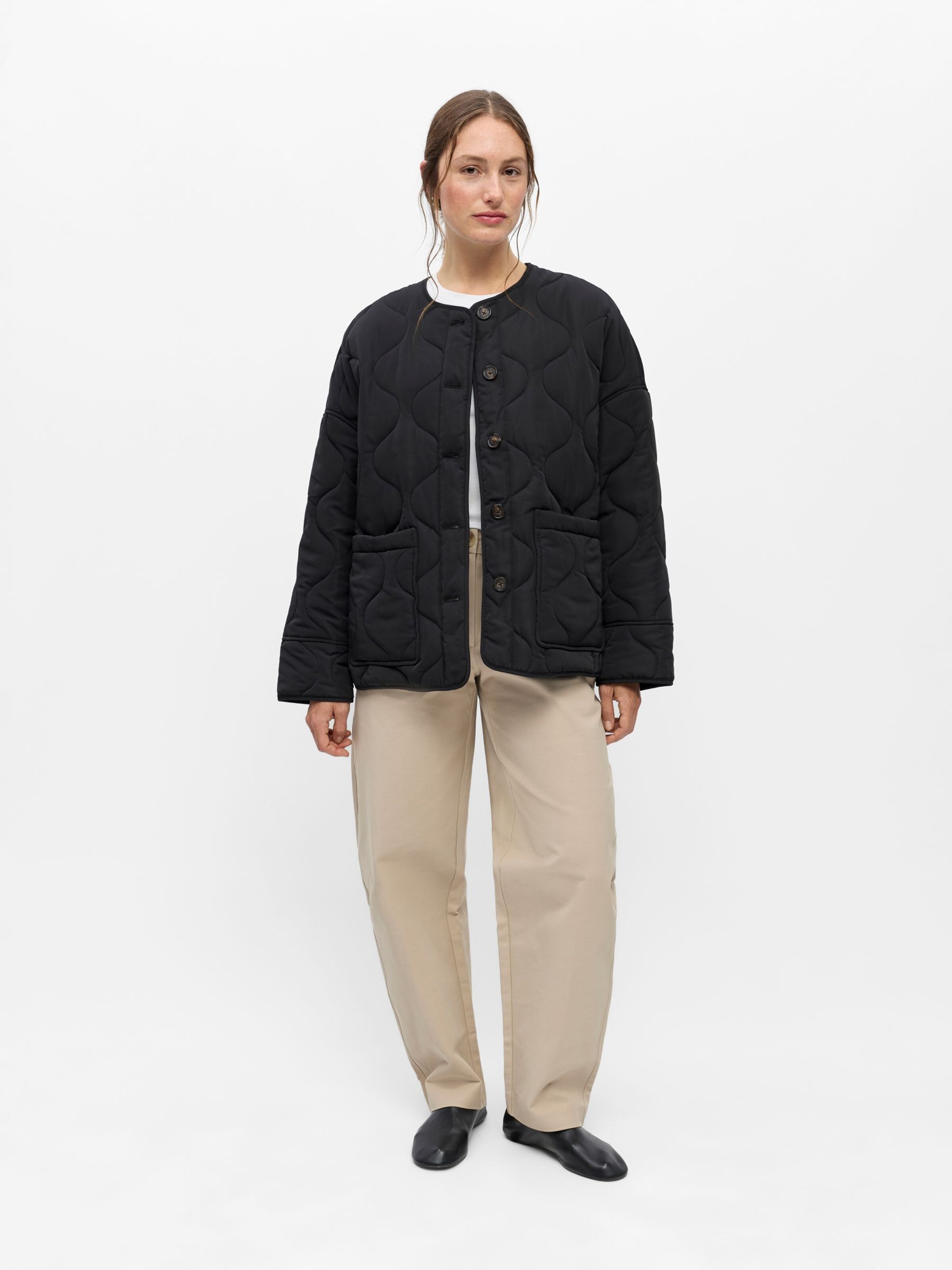 Veste mi-saison 'OBJAllie' OBJECT en noir